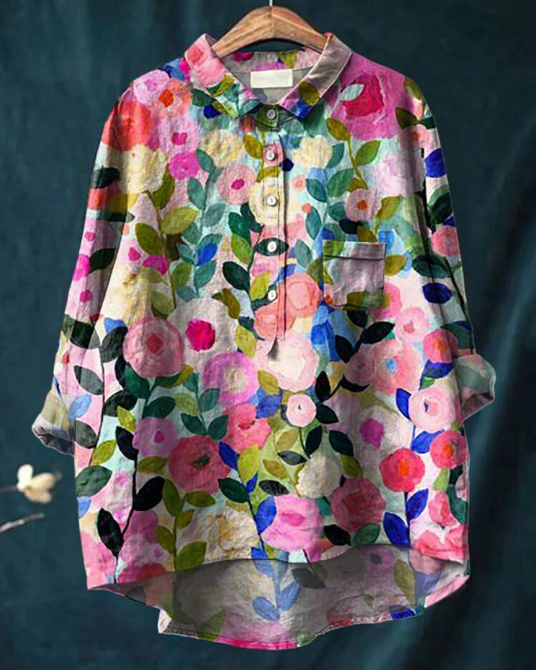 Lisbeth - Women's Cotton Long Top - photo 1