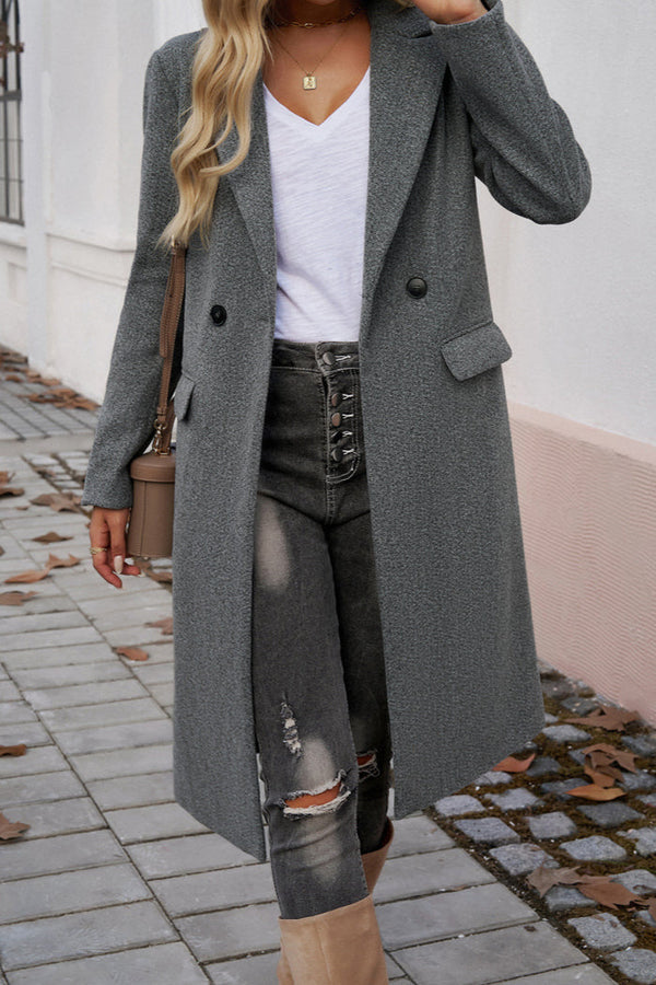 Orla - Women's Wool Pockets Coat