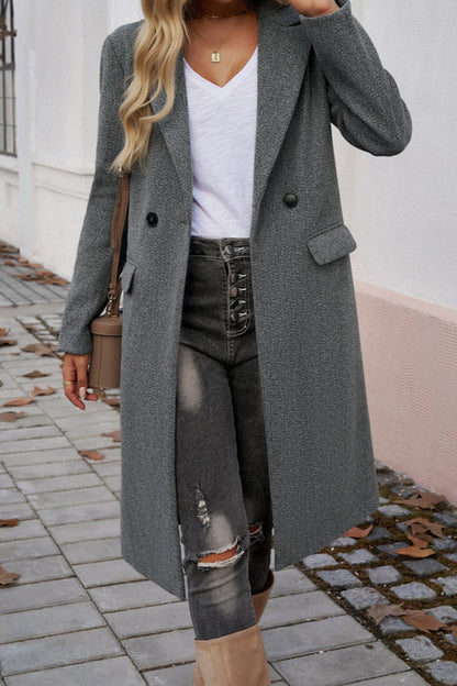 Orla - Women's Wool Pockets Coat