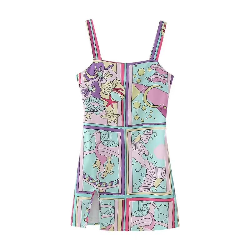 Ylva - Women's Mermaid Mini Dress