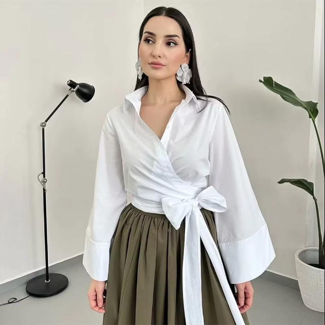 Winona - Women's Long Long-Sleeved Kimono - photo 1
