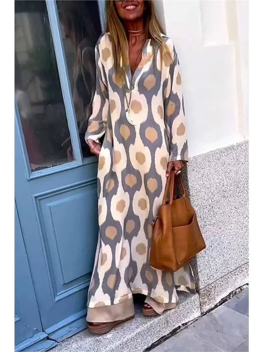 Elodie - Vestido caftán largo para mujer