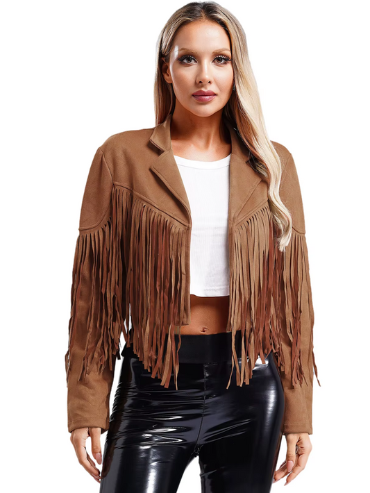 Rosalie - Women's Fringes Jacket