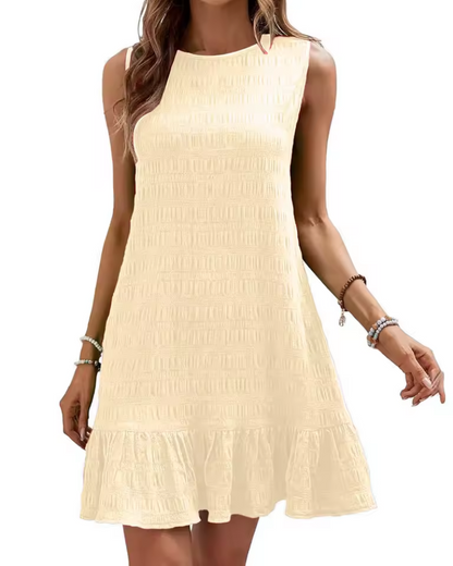 Sidonie - Women's Mini Textured Dress