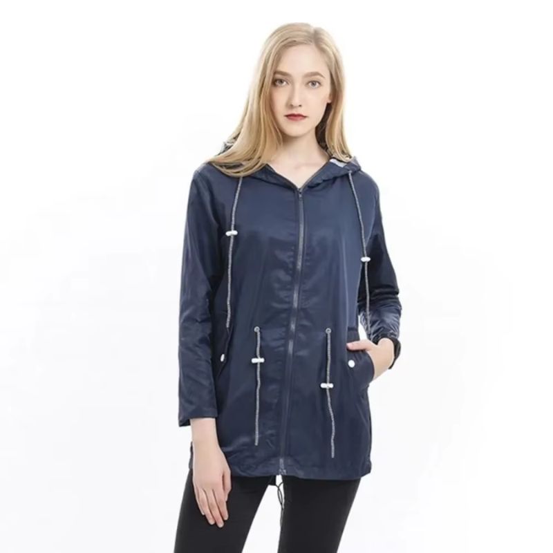 Theodora - Women's Hooded Raincoat Jacket