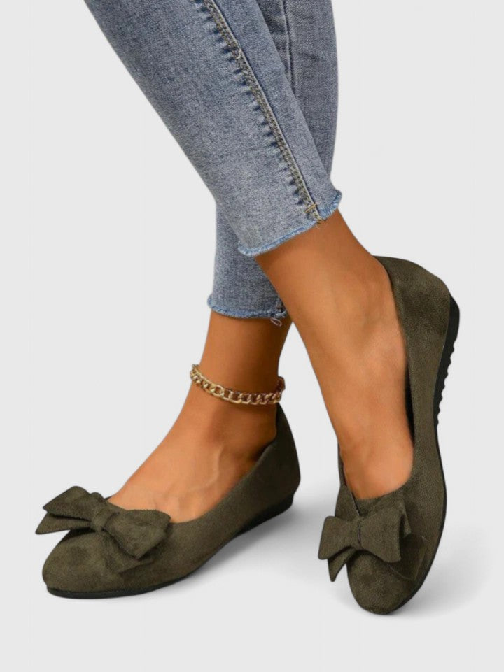 Juniper - Women's Ballet Suede Shoes - photo 4