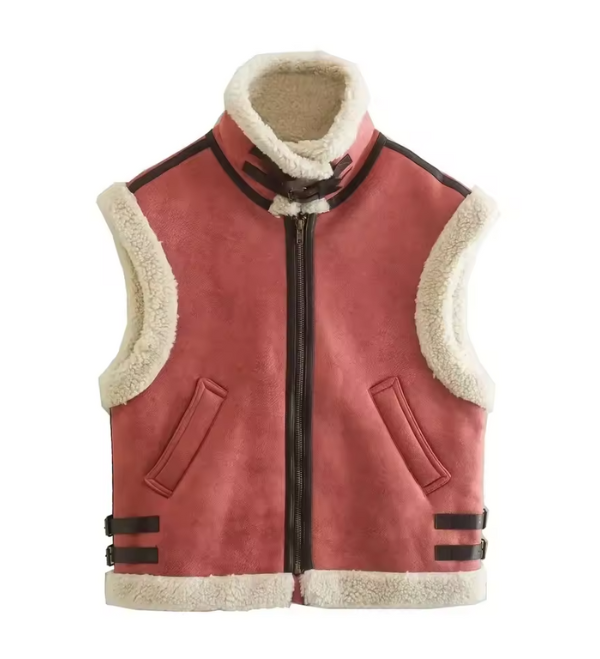 Ysolde - Women's Shearling Layering Vest