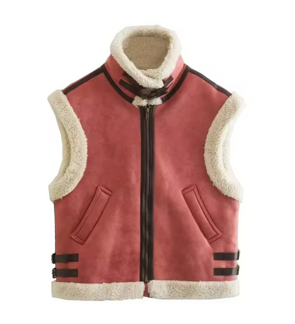 Ysolde - Women's Shearling Layering Vest