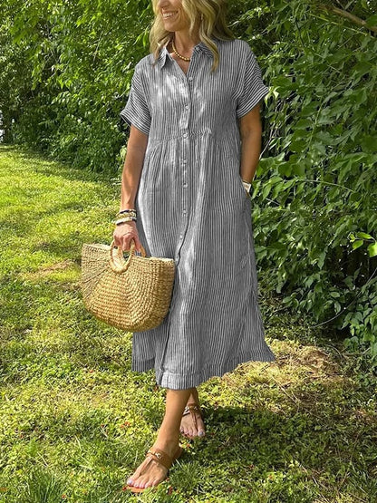 Liora - Women's Shirt Short Dress - photo 10