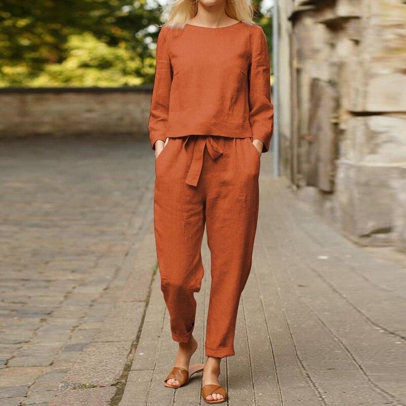 Ina - Women's Soft Linen Set - photo 4