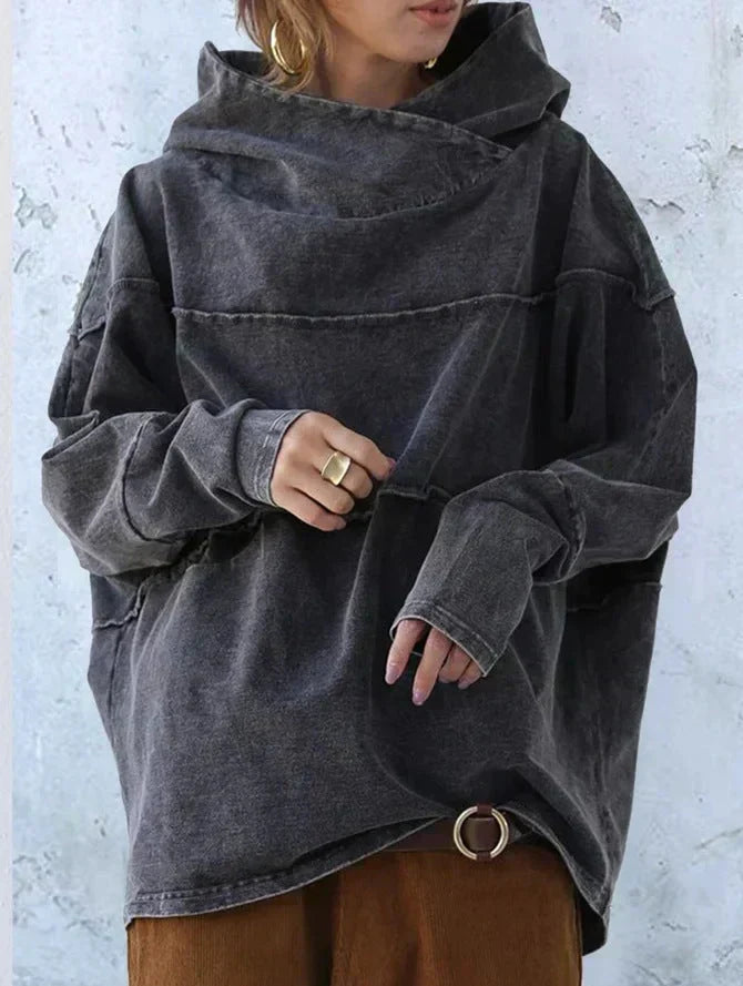Rosanne - Women's Medium Oversized Hoodie - photo 2
