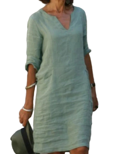 Violette - Women's Sheath Midi Dress - photo 1