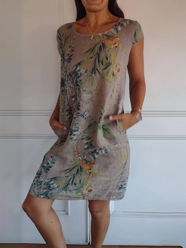 Havana - Women's Relaxed Fit Printed Summer Dress - photo 4