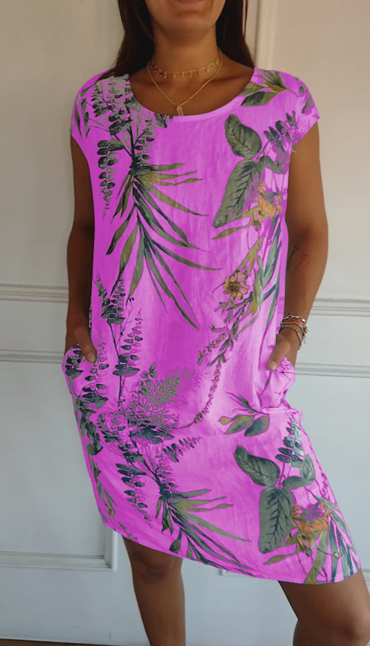 Havana - Women's Relaxed Fit Printed Summer Dress - photo 7