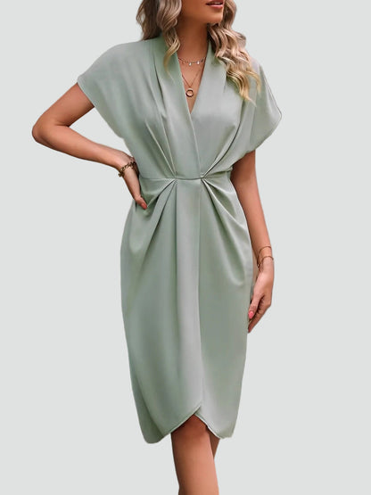 Zinnia - Women's Wrap Midi Dress - photo 7