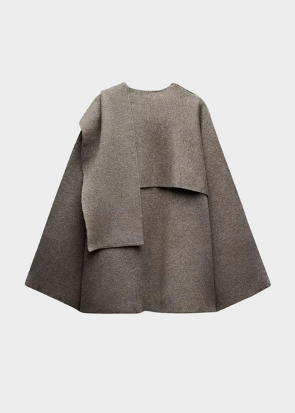 Vivian - Women's Luxe Cape Coat - photo 11