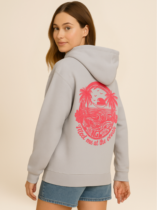 Gwendolen - Women's Oversized Palm Hoodie - photo 1