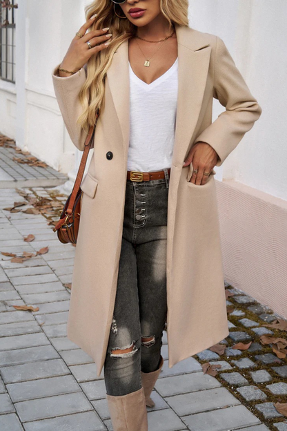 Orla - Women's Wool Pockets Coat