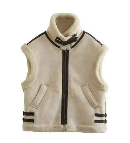 Ysolde - Women's Shearling Layering Vest