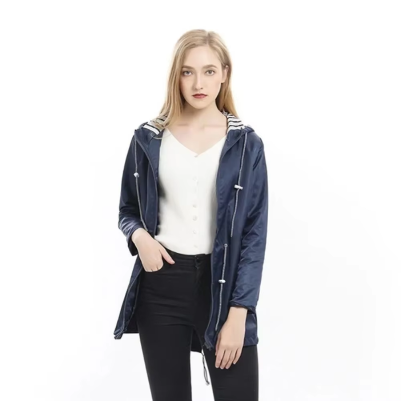 Theodora - Women's Hooded Raincoat Jacket