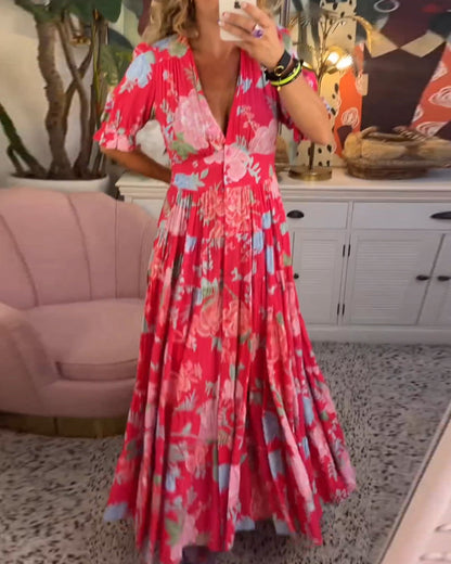 Eulalie - Women's A-line Maxi Dress - photo 3
