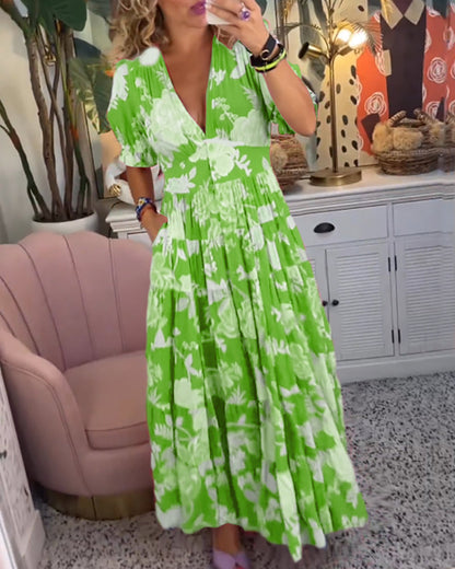 Eulalie - Women's A-line Maxi Dress - photo 9