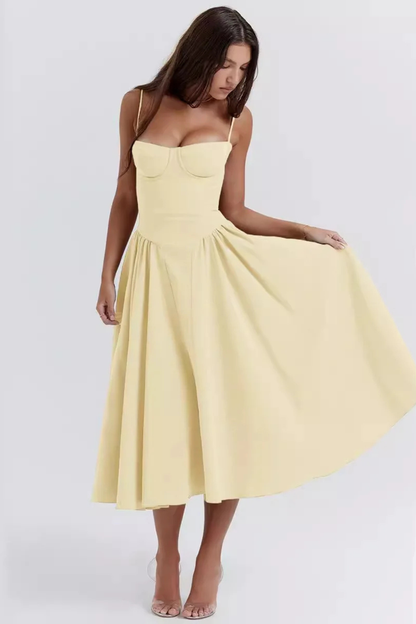 Veerle - Women's Flared Midi Dress - photo 2