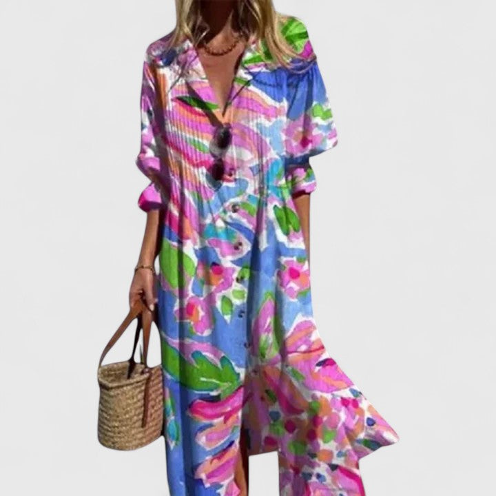 Susanna - Women's Maxi Boho Dress - photo 5
