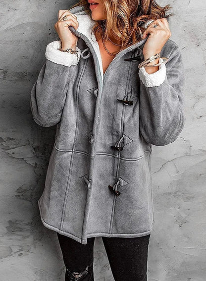 Clemence - Women's Fleece Hooded Coat - photo 5