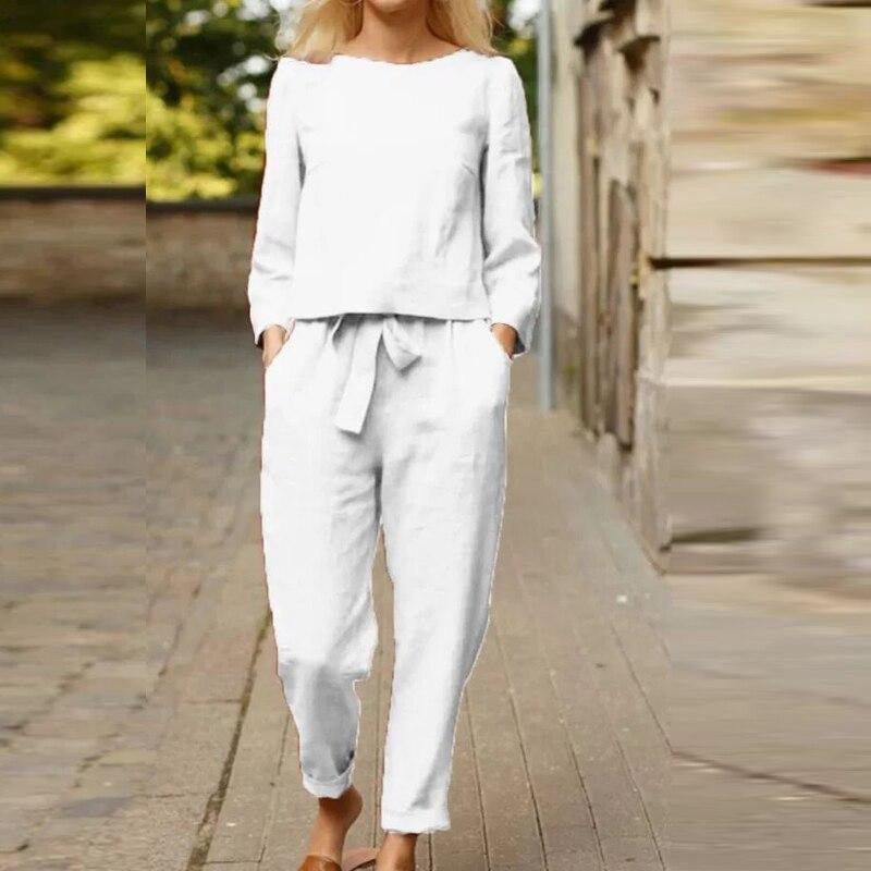 Ina - Women's Soft Linen Set - photo 5