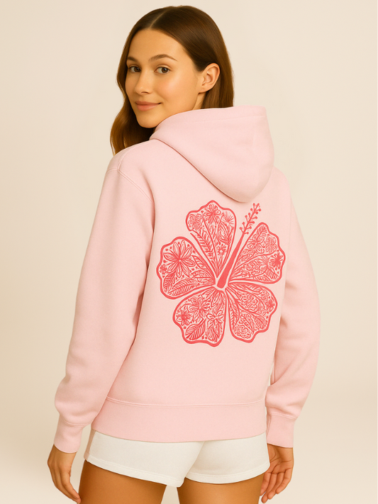 Ondine - Women's Oversized Palm Hoodie - photo 1