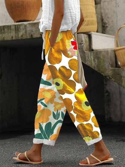 Janneke - Women's Wide Mid-Rise Pants
