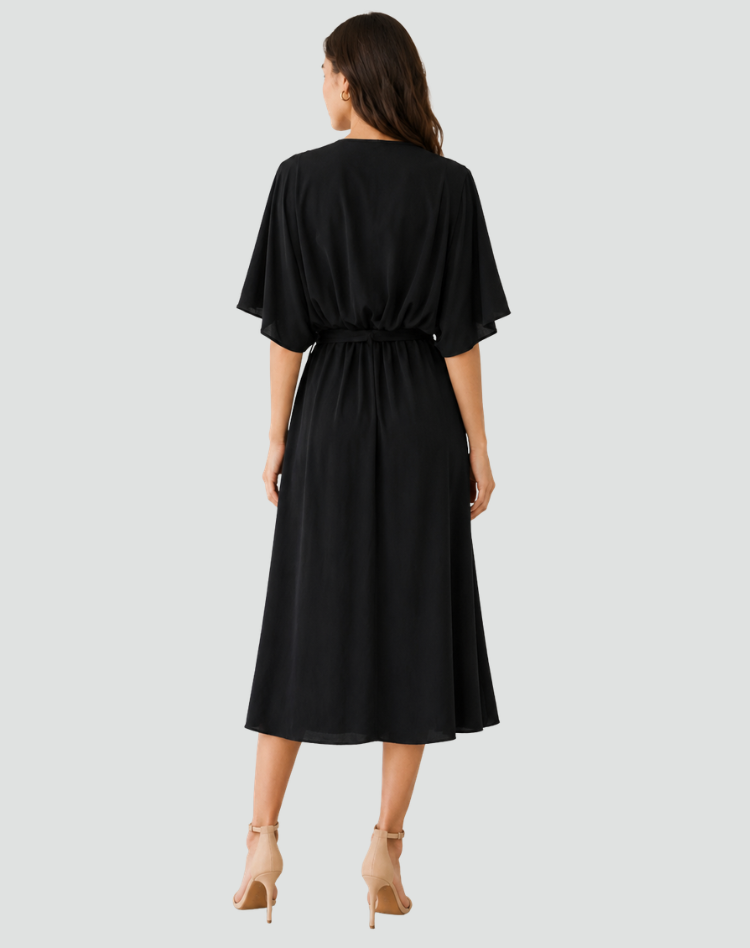 Winona - Women's Wrap Midi Dress - photo 3