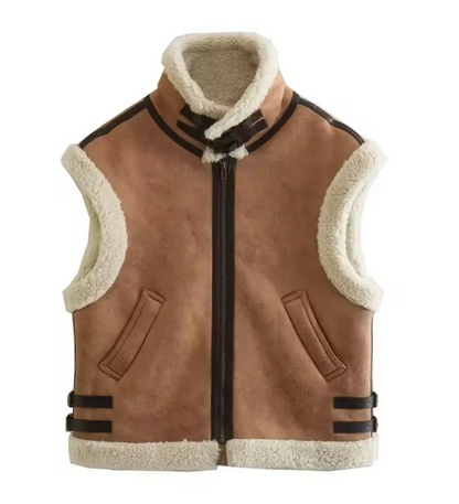 Ysolde - Women's Shearling Layering Vest