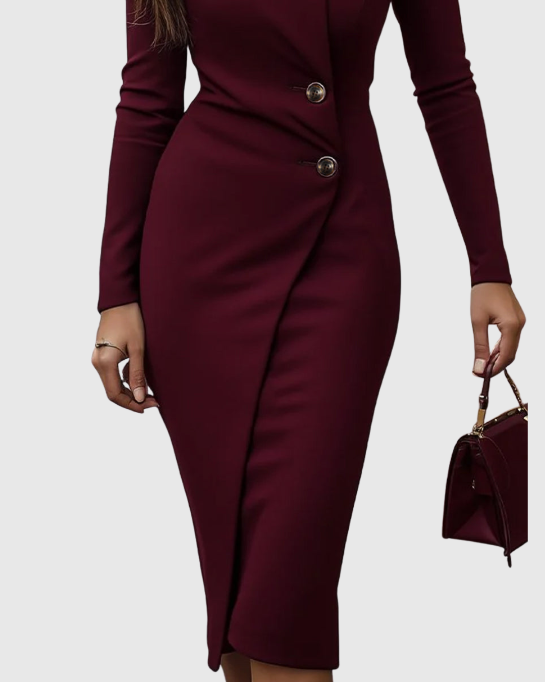 Susanna - Women's Fitted Button-Front Blazer - photo 4