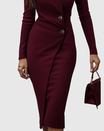 Susanna - Women's Fitted Button-Front Blazer - photo 4