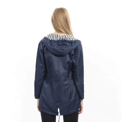 Theodora - Women's Hooded Raincoat Jacket