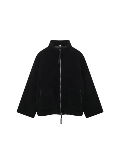 Eulalie - Women's Oversized Sherpa Jacket