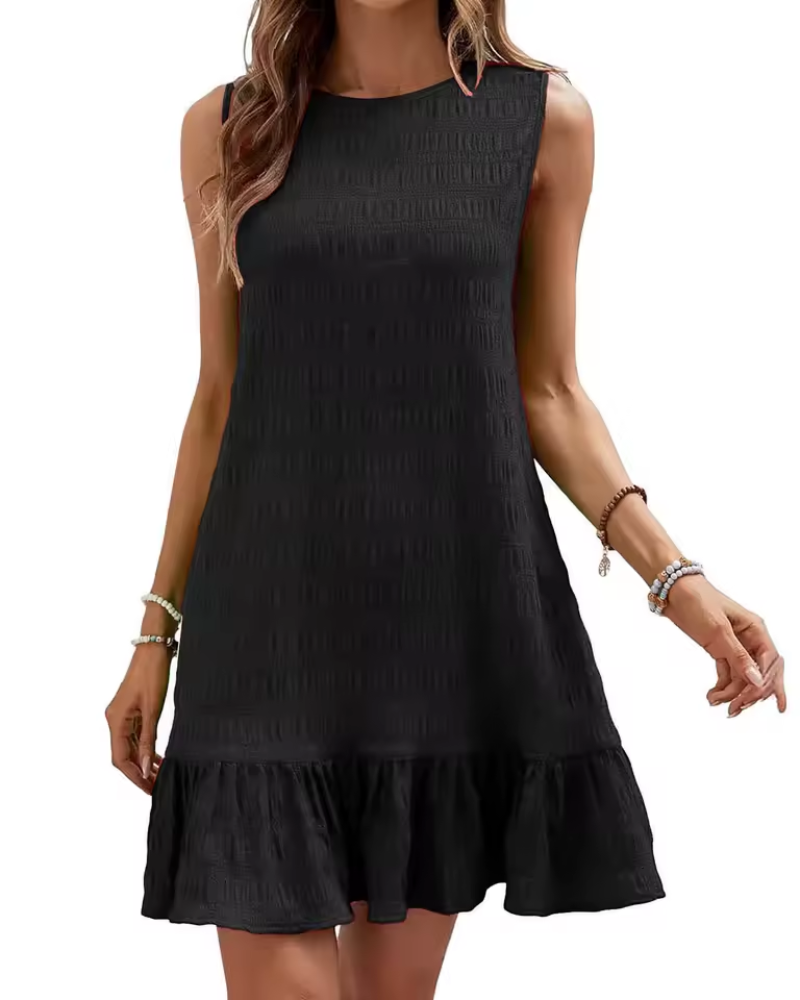Sidonie - Women's Mini Textured Dress