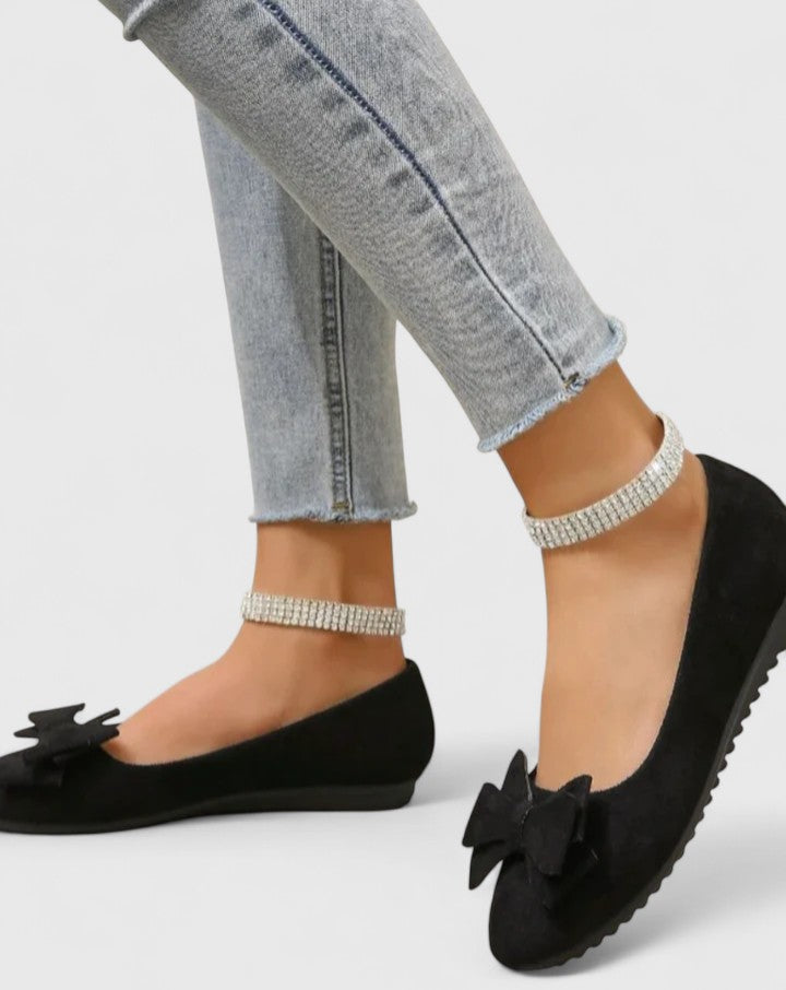 Juniper - Women's Ballet Suede Shoes - photo 6