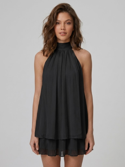 Maribel - Women's Halter Backless Dress - photo 20