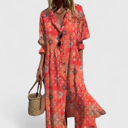 Susanna - Women's Maxi Boho Dress - photo 6