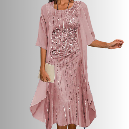 Hallie - Women's Midi Layered Dress - photo 10