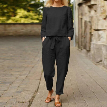Ina - Women's Soft Linen Set - photo 6