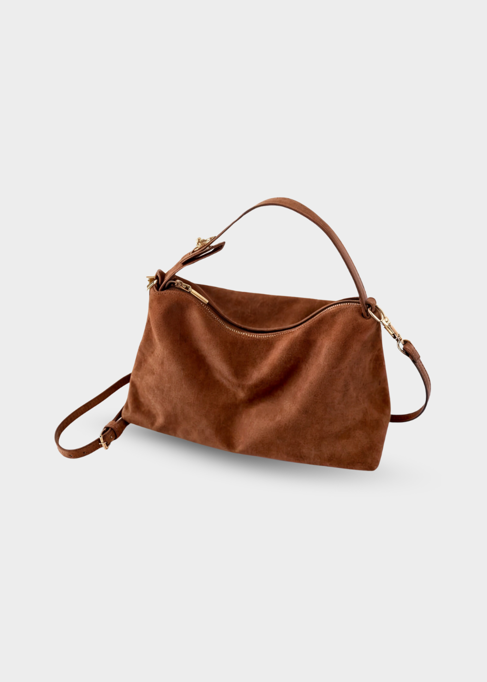 Luna - Women's Faux Suede Bag MM - photo 3