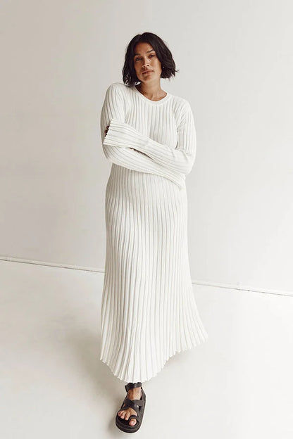 Susanna - Women's Sheath Maxi Ethereal Dress - photo 4