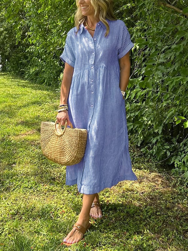 Liora - Women's Shirt Short Dress - photo 1