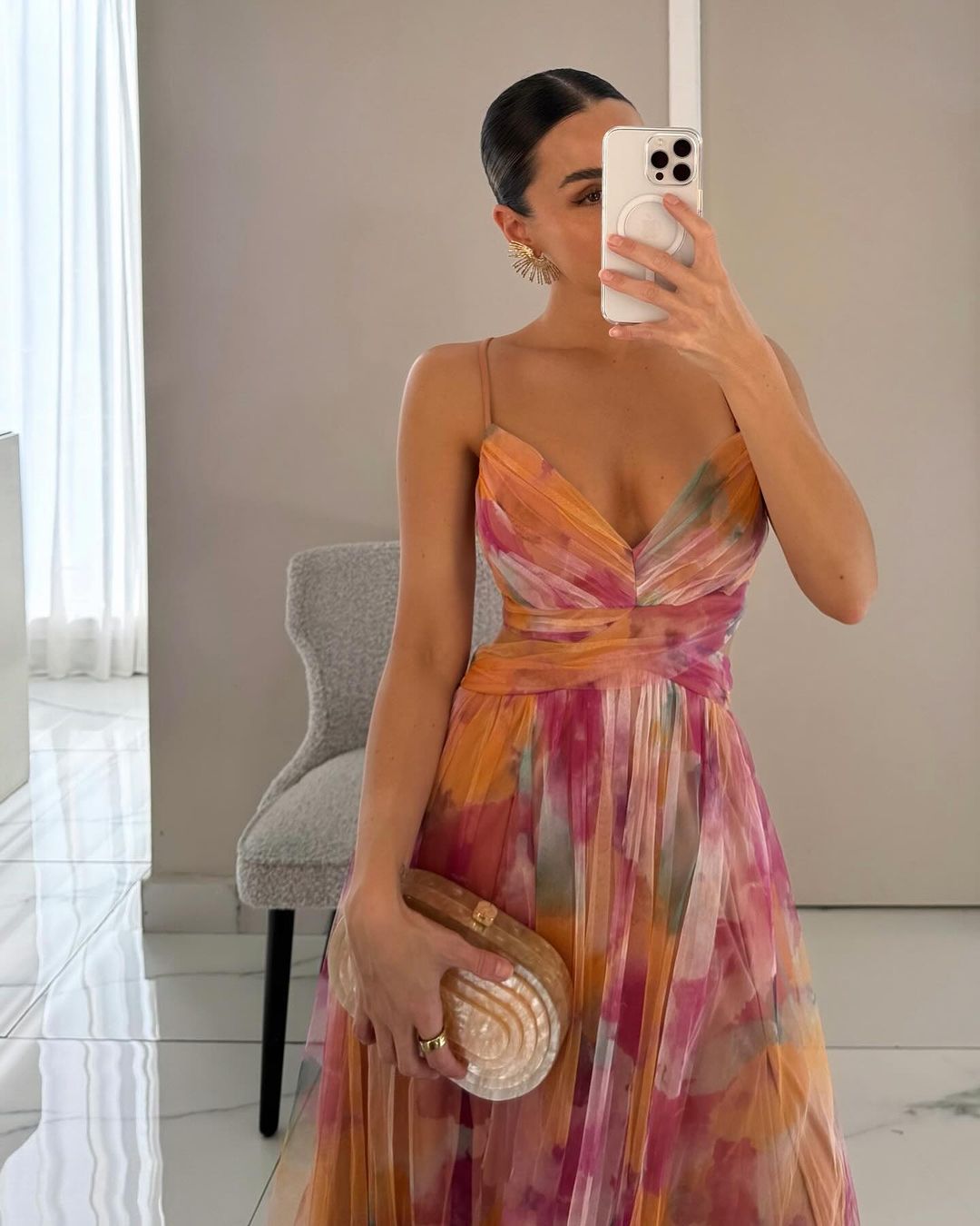 Katrijn - Women's Maxi Printed Dress - photo 5