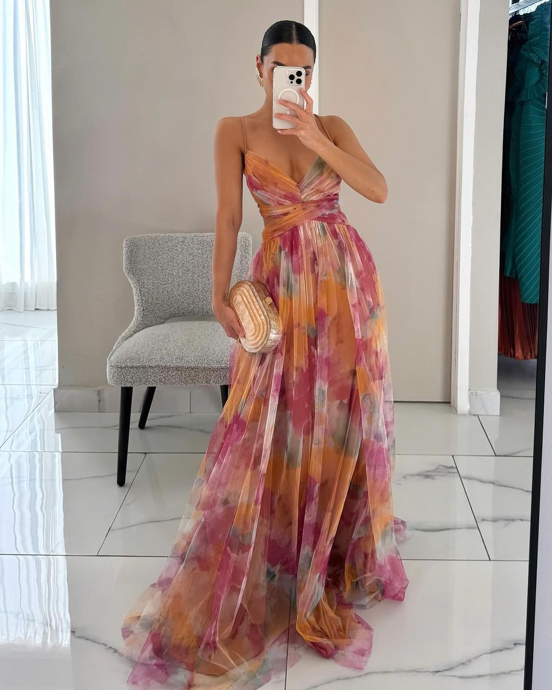 Katrijn - Women's Maxi Printed Dress - photo 4