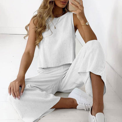 Ilaria - Women's Two-Piece Sleeveless Set - photo 5
